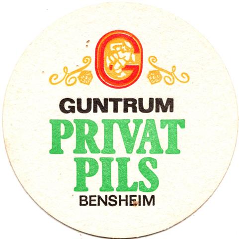 bensheim hp-he guntrum rund 3a (215-privat pils)